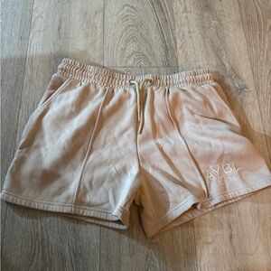 AYBL Women's Beige Athletic Shorts
